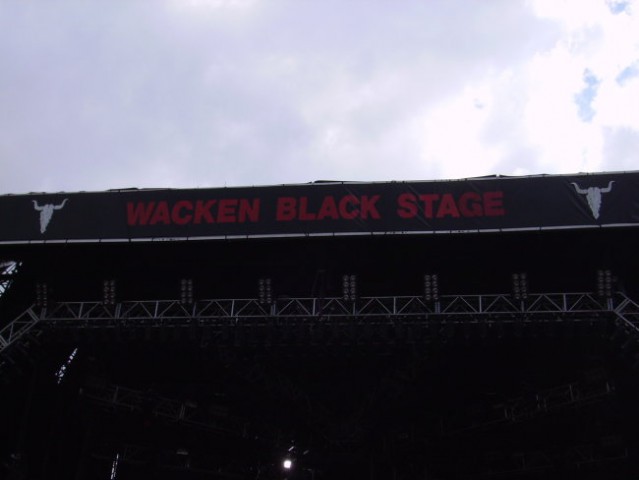 Black stage