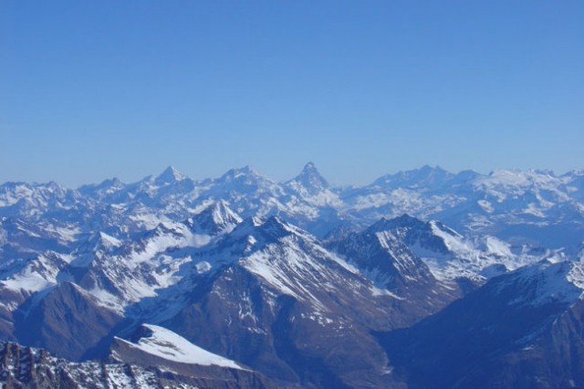 V sredini Matterhorn.