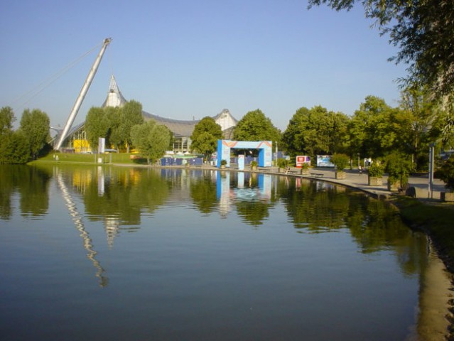 Jezero v olimpijskon parki