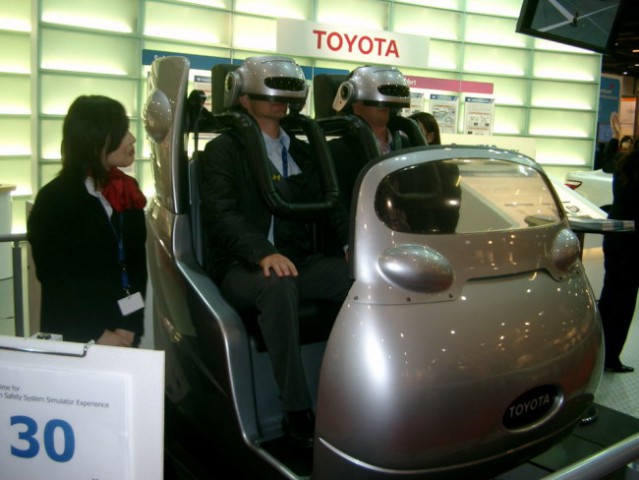 Toyota simulator, preprečevanje nesreč