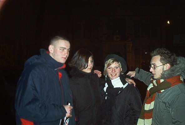 Drum bitwa -Grudzień 2003
Kocur, Asik, Kati, ja