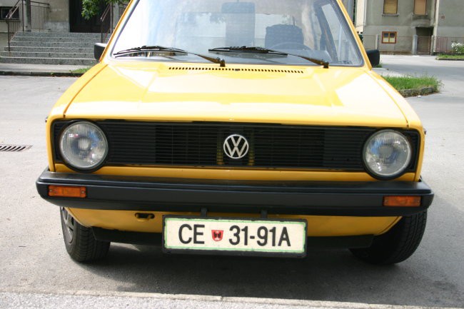 VW Golf 1 - foto povečava