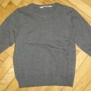 98-104-HM PLETEN PULOVER-1x oblečen, mehek, temno siv  cena: 5 eur