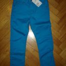 104-hm nove hlače-modre, z etiketo, prehodne cena: 8 eur