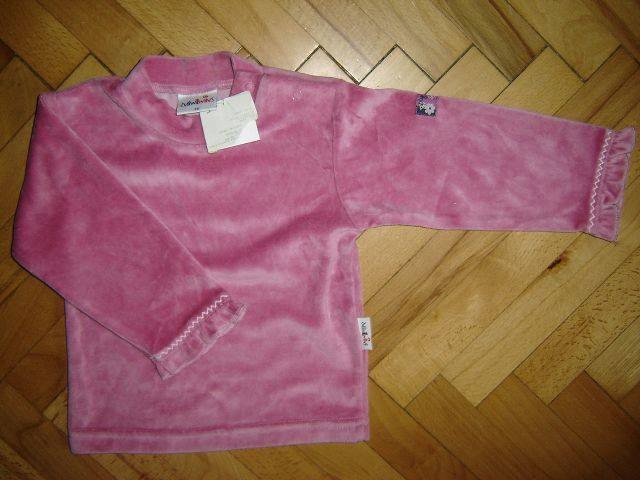 74-nov puloverček-iz pliša, z etiketo, mehak cena: 4,90 eur
