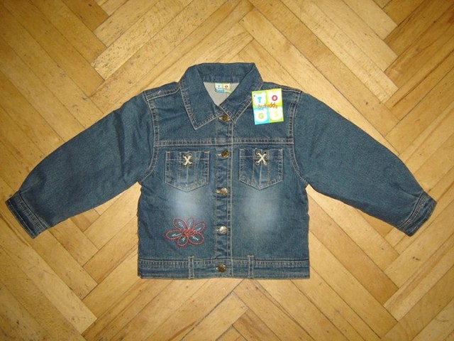 98-104-nova jeans prehodna jakna-z etiketo, podložena s flisom cena: 9 eur