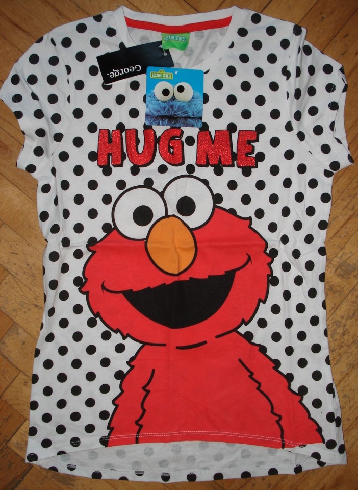146-152-GEORGE NOVA MAJČKA ELMO-z etiketo, čudovita, nosi se kot tunika  cena: 10 eur