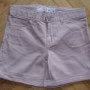 152-gap nove kratke hlače-nenošene, nastavljiv pas, roza jeans cena: 9 eur