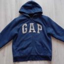 134-GAP PODLOŽENA JOPICA-mehka, topla, temno modra, z logom, glej opis 13 eur