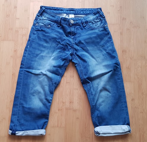 C&a kapri jeans hlače, vel. 176, cena 2eur