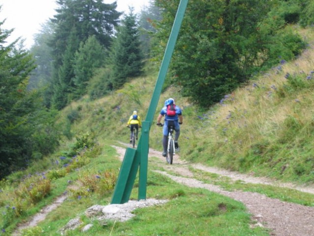 Zadnja rampa pred kočo na Razorju