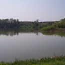 Pogled na JZ del Gajševskega jezera