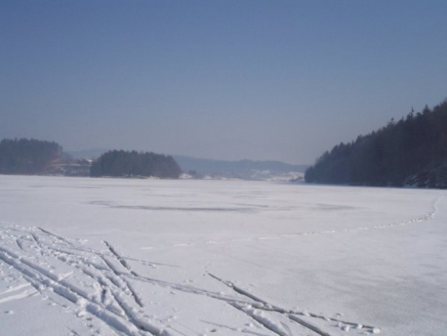 Šmartinsko jezero - trasa LKO - foto