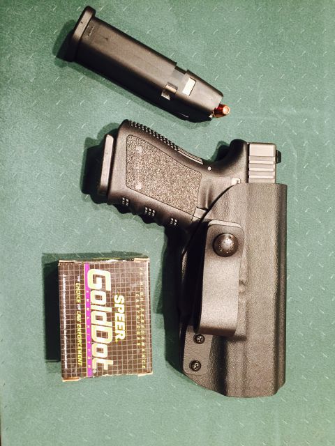 Glock 19, IWB  Appendix - foto