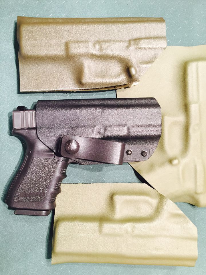 Glock 19, IWB  Appendix - foto povečava