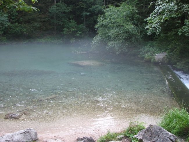 Jezero pri izviru Kamniške Bistrice