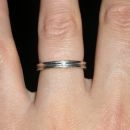 Moj poročni prstan (belo zlato+lučka)