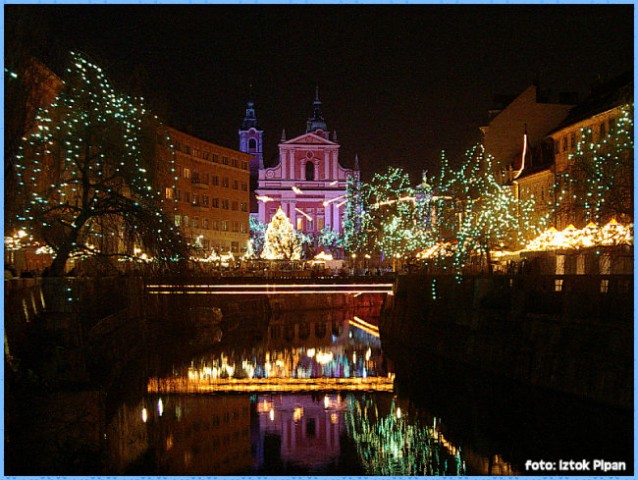 Ljubljana okoli božiča