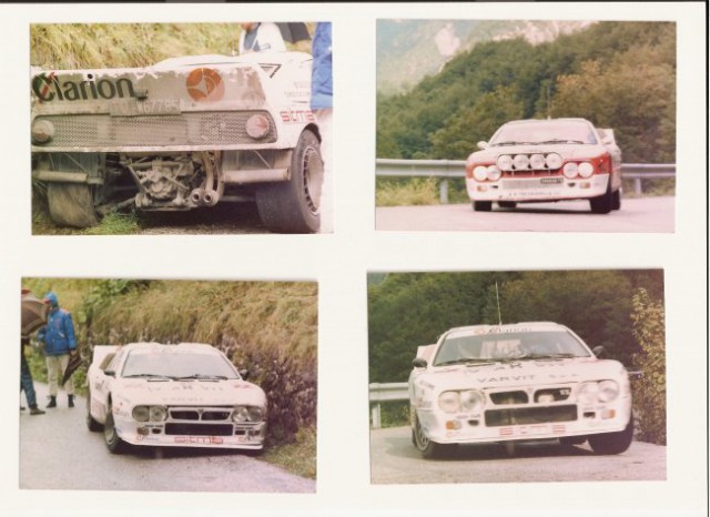 Piancavalo 1986;
Lancia 037-Alessandrini(bel),
Bertone?(rdeč)