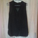 tunika bluza brez rokavov