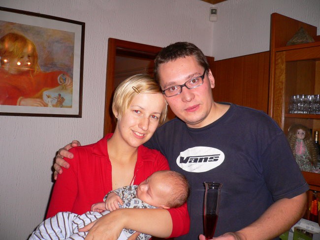 Family Vacek v novem letu 2007.