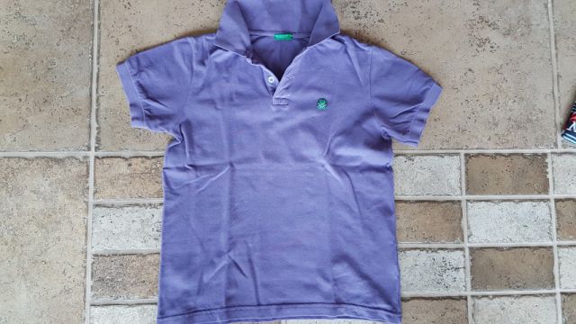 Benetton polo majica 10-12 (lahko prej ali dlje; odvisno od velikosti fanta)