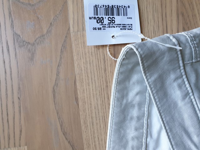 NOVE Pepe jeans svetleče hlače št. 25/30