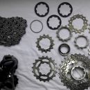 Grupa Shimano 105 (zobnik 11-28, zadnji menjalnik, veriga Ultegra)