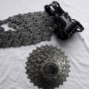 Grupa Shimano 105 (zobnik 11-28, zadnji menjalnik, veriga Ultegra)
