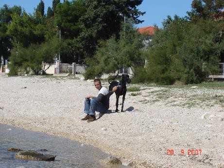 Uživanje na sončku.