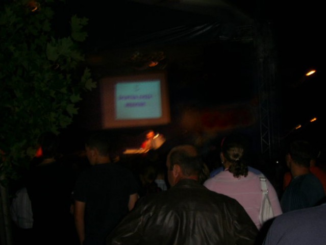 25.8.07- Žur z razlogom Umek v parku Tivoli,  - foto