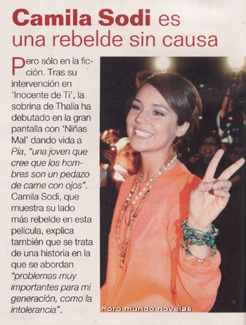 Camila Sodi : Scans - foto povečava