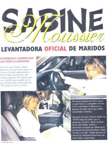 Sabine Moussier : Scans - foto