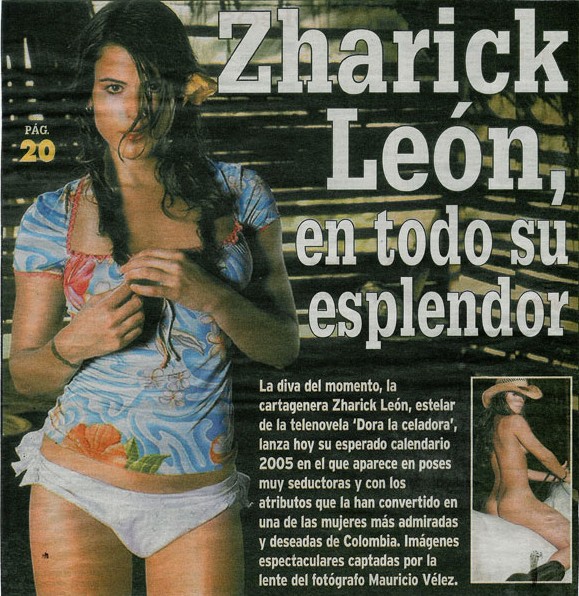 Zharick Leon : Scans - foto povečava