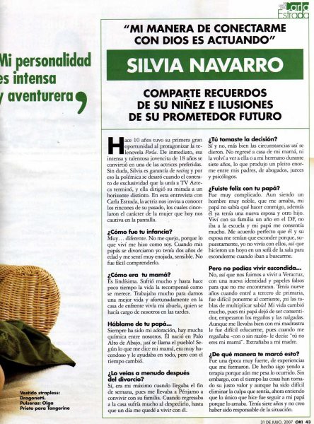 Silvia Navarro : Cover - foto povečava