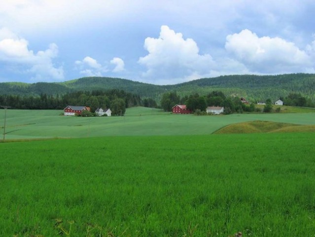 Telemark canal rural lanscape