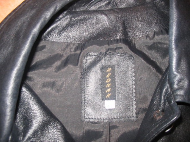 Usnjena jakna - foto