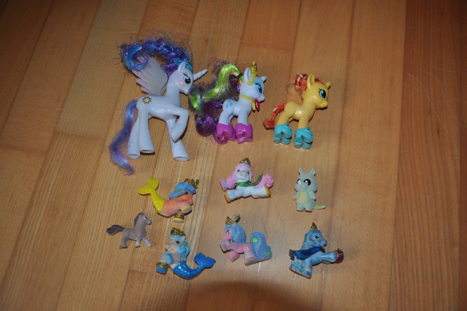 My little pony/moj mali poni različne figurice, 5€ komplet