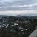 Zimska panorama mesta iz Mont Royal-a