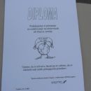 diploma, ki so jo prijeli vsi sodelujoči na štafeti