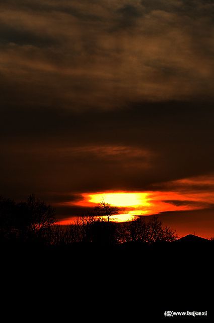 Sončni zahod - foto