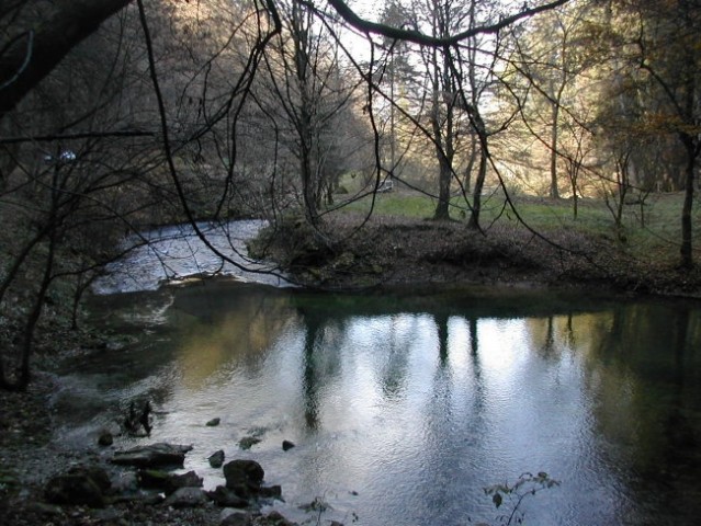 Jezero v Bistri