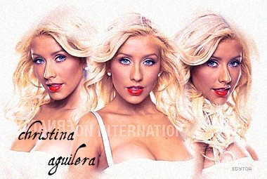 Christina aguilera - foto povečava