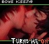 Boyzez kissing - foto