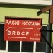 Smerokaz proti Paškemu Kozjaku in Brdcam