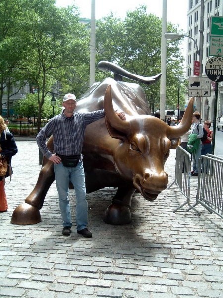 Primož in Peter v NY 2006 - foto