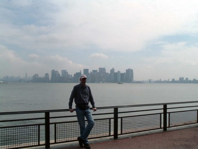 Primož in Peter v NY 2006 - foto
