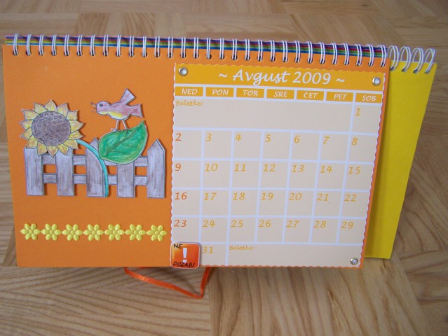Swap koledarjev 2008- od MARIČKA