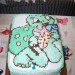 Torta za Anžetov 1. rojstni dan-želvak Franček