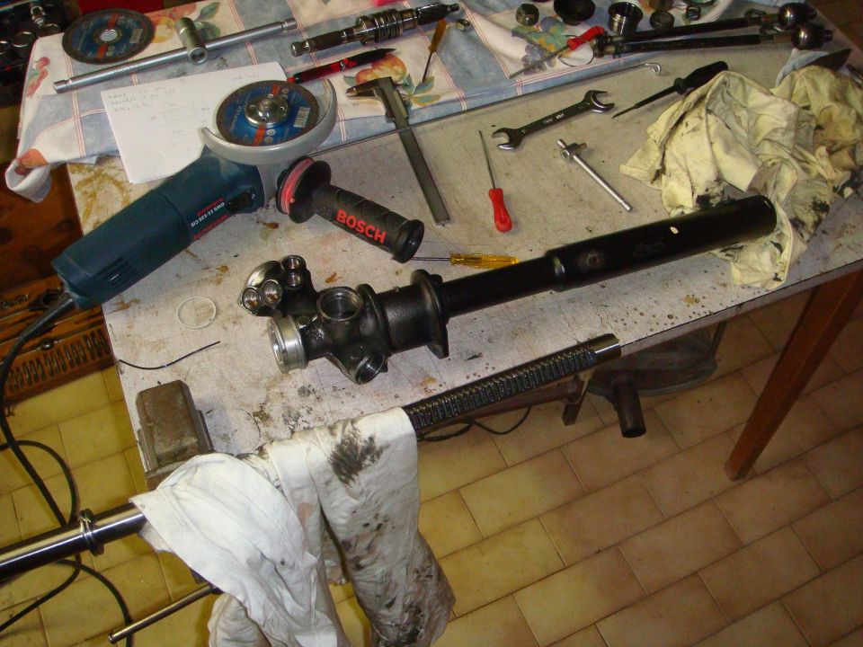 Steering rack - foto povečava